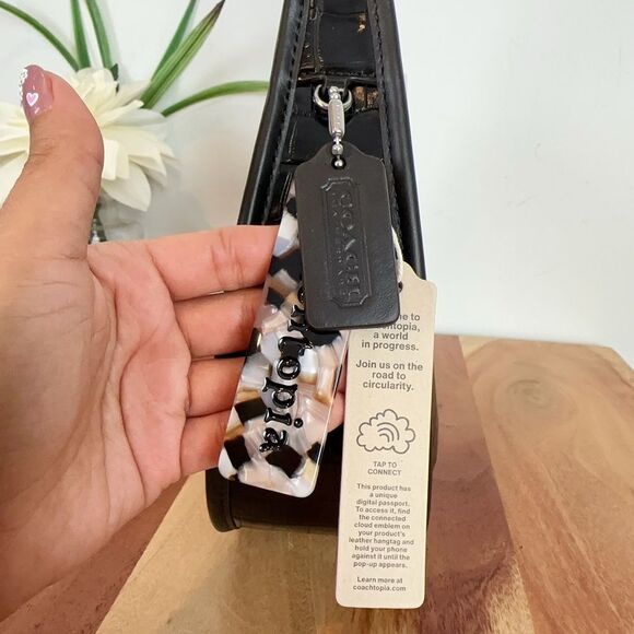 NWT Coach Ergo Bag In Croc Embossed Coachtopia Leather - Picture 3 of 7